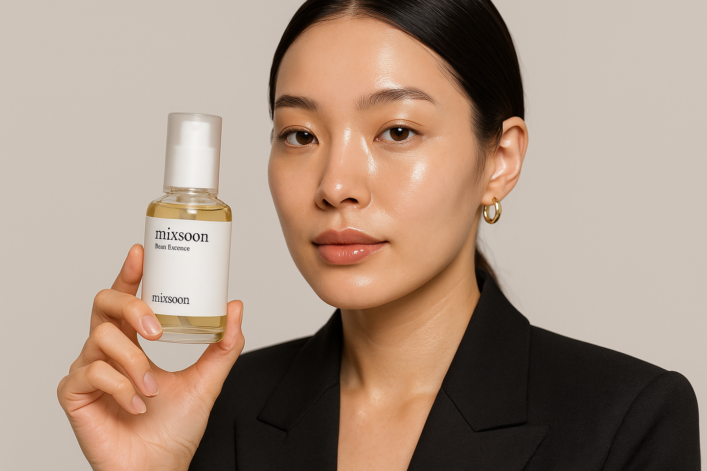 ¿Piel de vidrio? MIXSOON lo hace posible. Tu piel, luminosa y perfecta sin filtros