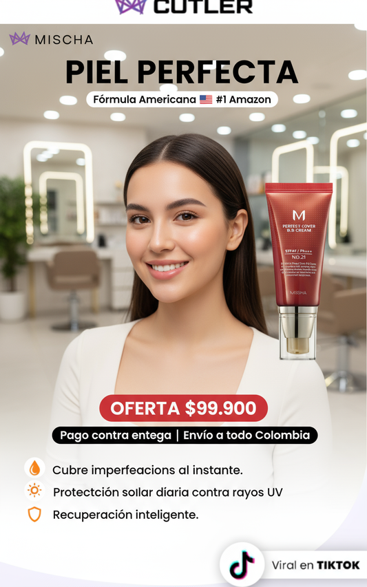 PERFECT COVERT® Maquillaje sin imperfecciones con Protector Solar
